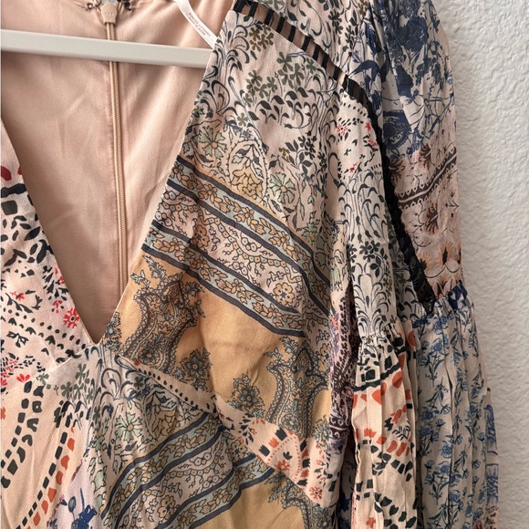 Free People Moroccan patchwork boho maxi dress - Picture 4 of 8